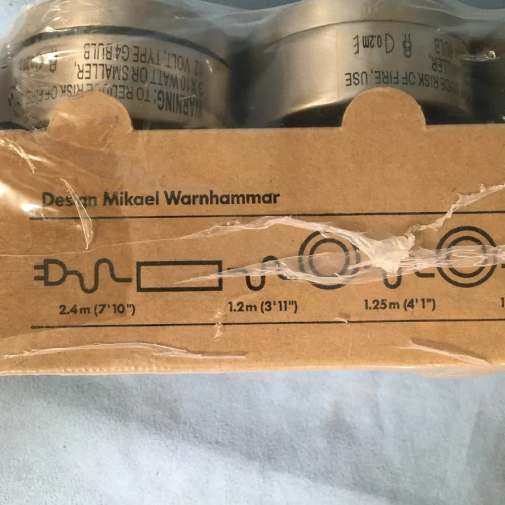 TRETTIO Ikea lights. NIB